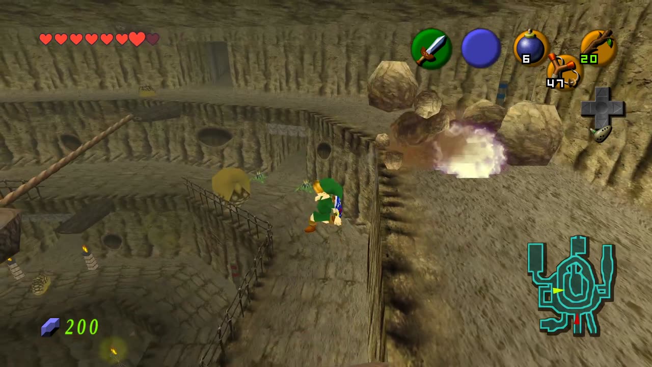 Zelda Ocarina of Time - Stopping the wild, wild rollin'