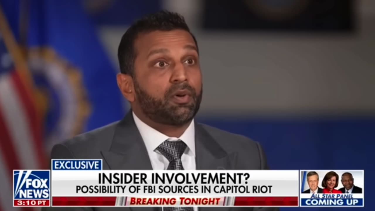 Kash Patel With Brett Baier Talks About Possible FBI Involvement in Capitol Riot
