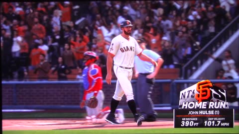 MLB The Show: San Francisco Giants vs Philadelphia Phillies (S15 NLDS G1-3)