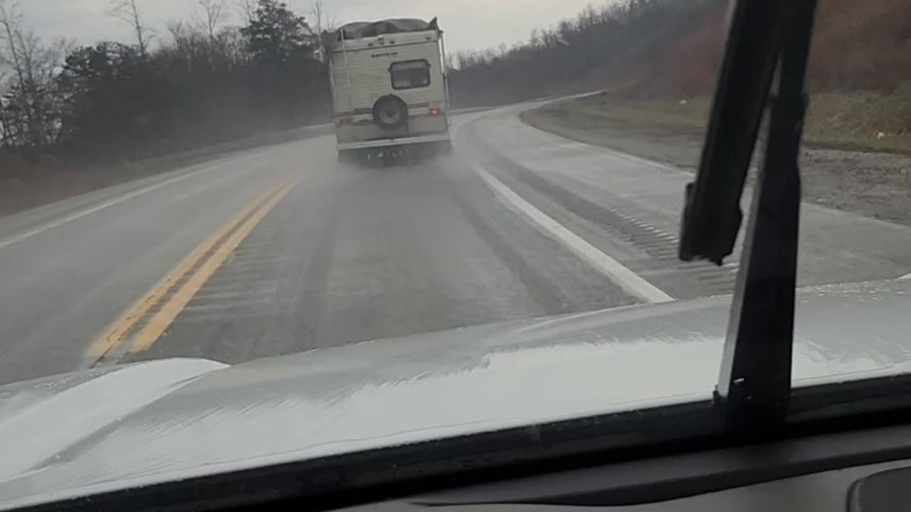 Flock it Farm: scary drive, taking the RV home