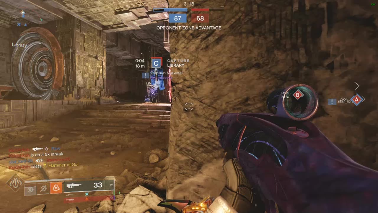 Destiny 2 Radiance and cloudstrike allows you to 1 shot sunbreakers