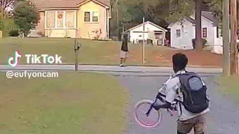 Blacks steal children's bike