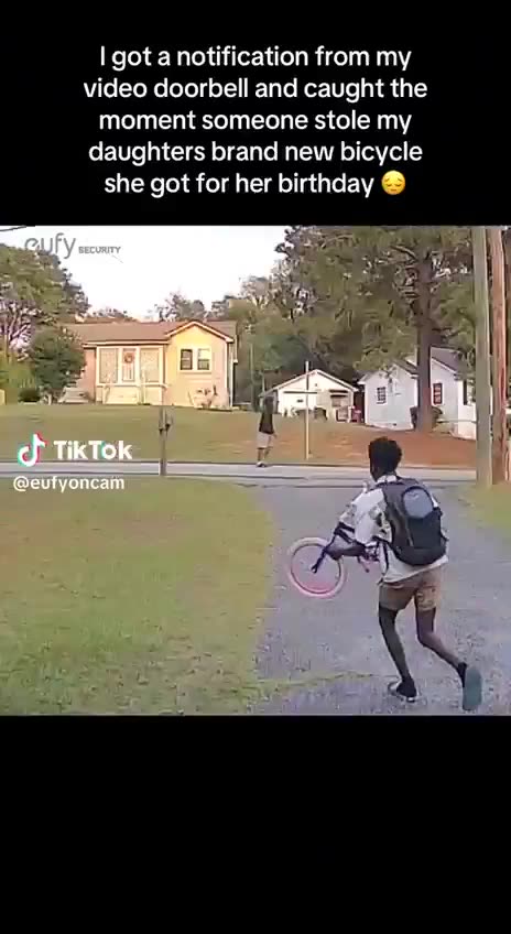 Blacks steal children's bike