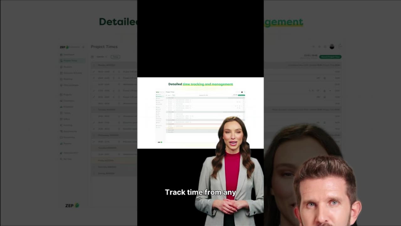 ZEP Clock Demo: The GDPR-Compliant Time Tracking Software