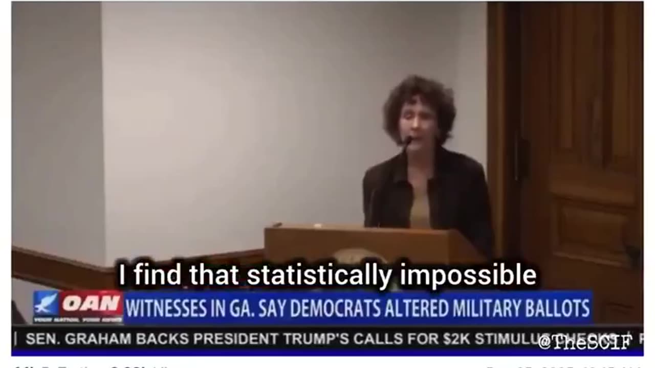 Forensic experts testifies UNDER OATH that the election systems