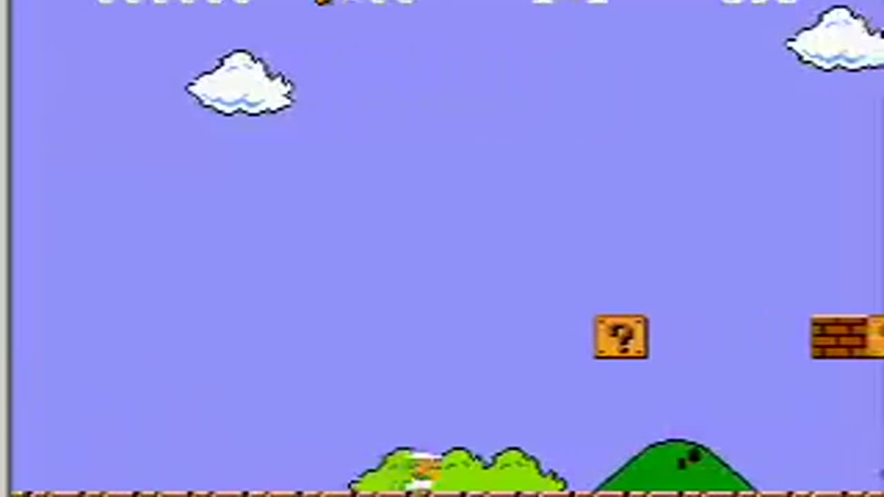 Chad Warden and Anthony Perez playing Super Mario Bros.