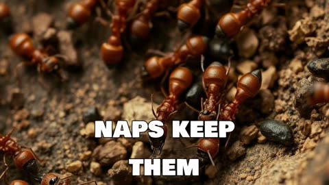 Did You Know Ants NEVER Sleep? 🐜 The Surprising Truth About Ants’ Insane Work Ethic!