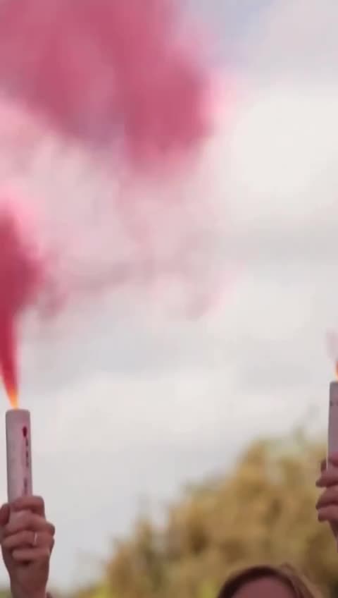 Feminists light pink smoke to demand a say in selecting the next Pope