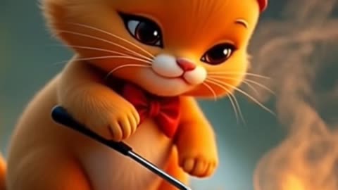 Hilarious 3D Cartoon Cat Cooks Noodles – Must Watch Animation