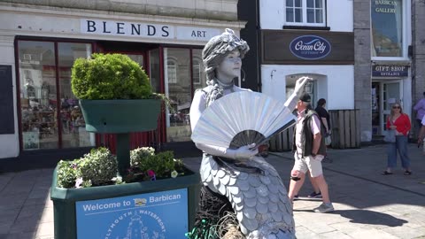 Plymouth Devon England Pirate Weekend 17th May 2025 Part 3 Mayhem Border Morris, Sea Galls Shanties.