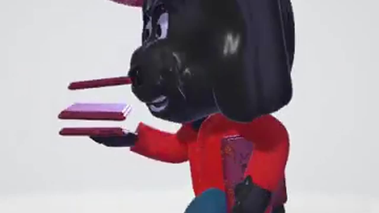 Lexi: your pizza will arrive in a flash, 3D model full view
