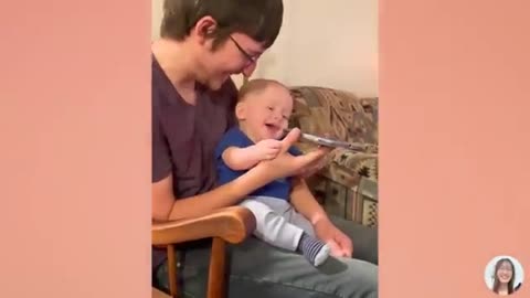 Cute And Funny Baby Laughing Hysterically Compilation __ 5-Minute Fails-5