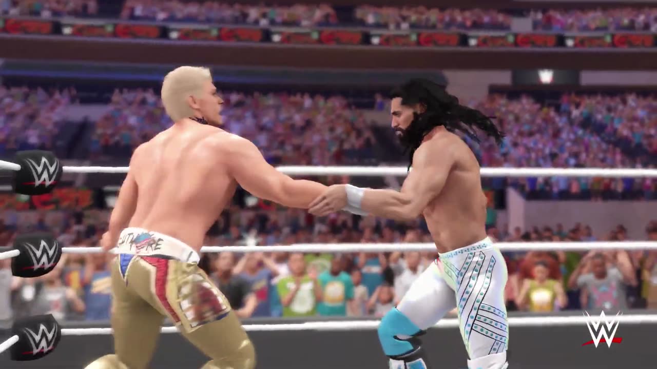 WWE 2K22 - Seth Rollin's Ripcord Knee Compilation