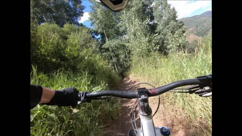 Downhill Biking – MT Biking - Vail Co – Sitting up / Lion Down / Standing up – 08-17-2025