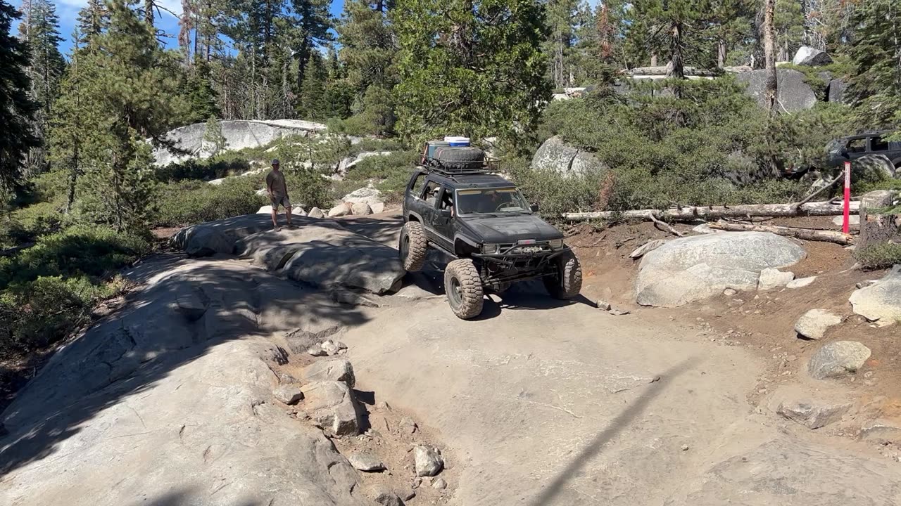 Rubicon trail before Ellis creek