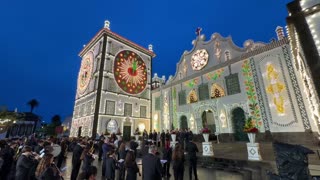 LIVE: Santo Cristo Inauguração da iluminação Ponta Delgada, São Miguel Açores Portugal - 23.05.2025