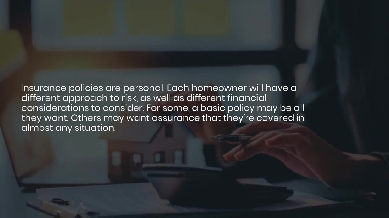 Do you need home insurance during settlement?