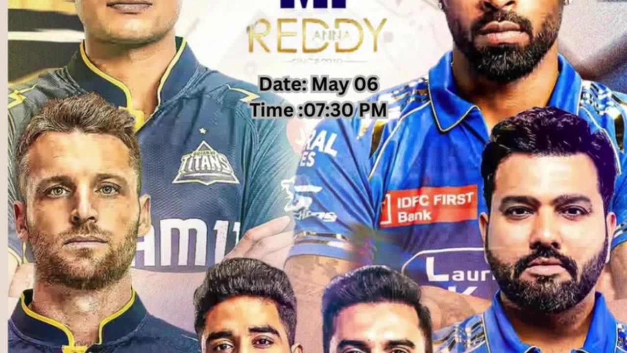 Match Preview with Reddy Anna Betting : MI Hosts GT for a Crucial Clash in IPL 2025.
