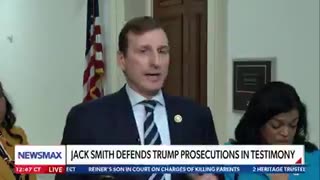 Rep. Dan Goldman (D-NY) spoke to reporters as former Special Counsel Jack Smith testified