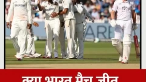 India need 135 runs to win the 3rd test match vs England at Lord's. Good wishes to India for win.