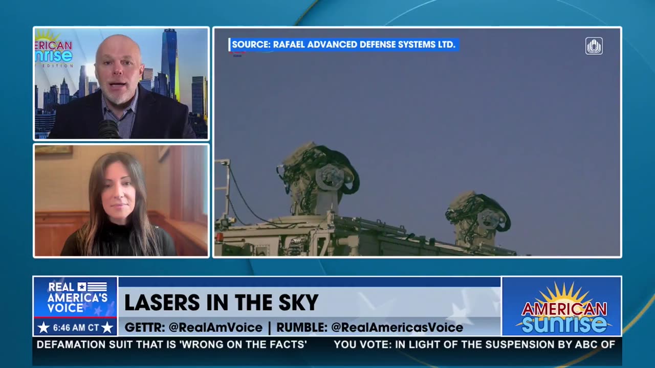 ISRAEL'S LASERS IN THE SKY