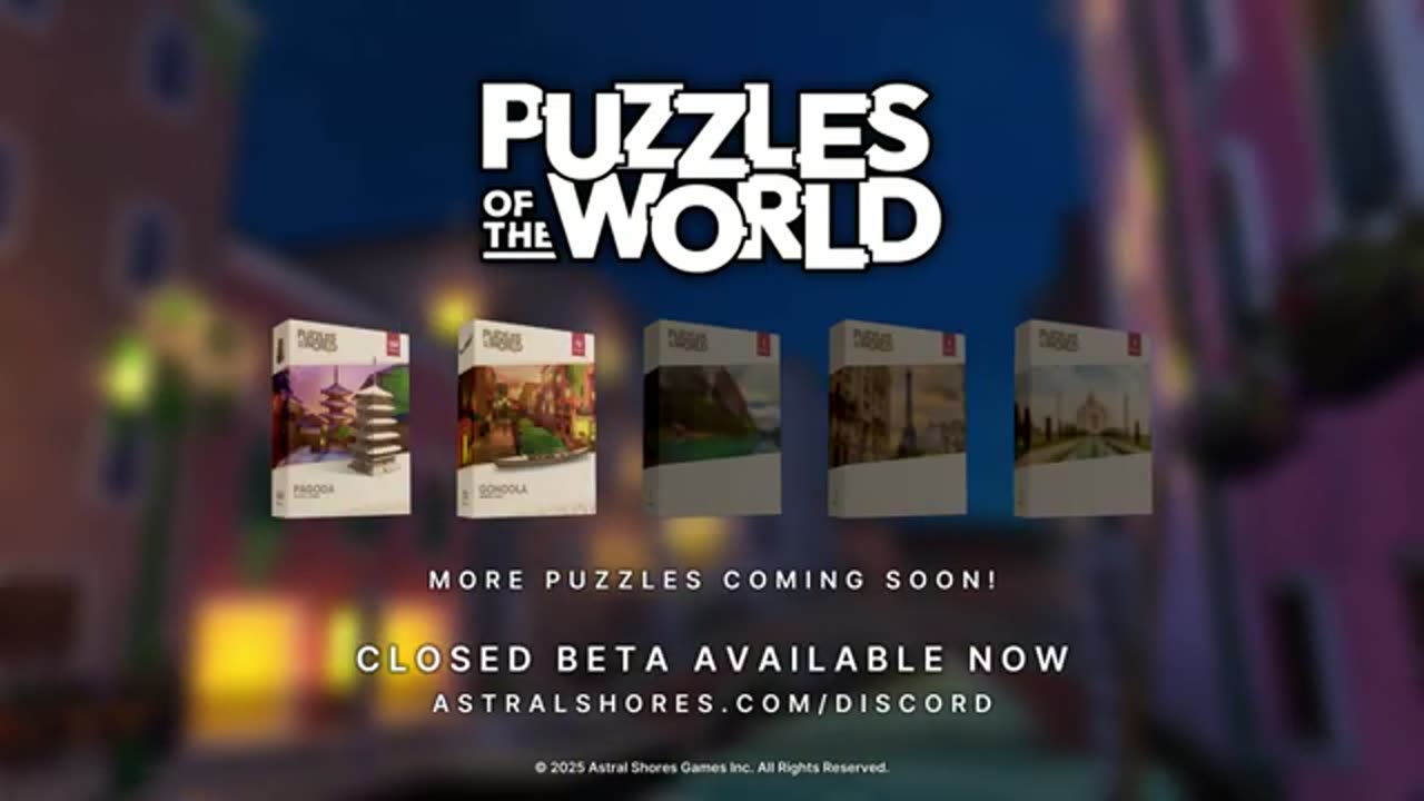 Puzzles of the World - Official Early Access Release Date Trailer | Upload VR Showcase Winter 2025