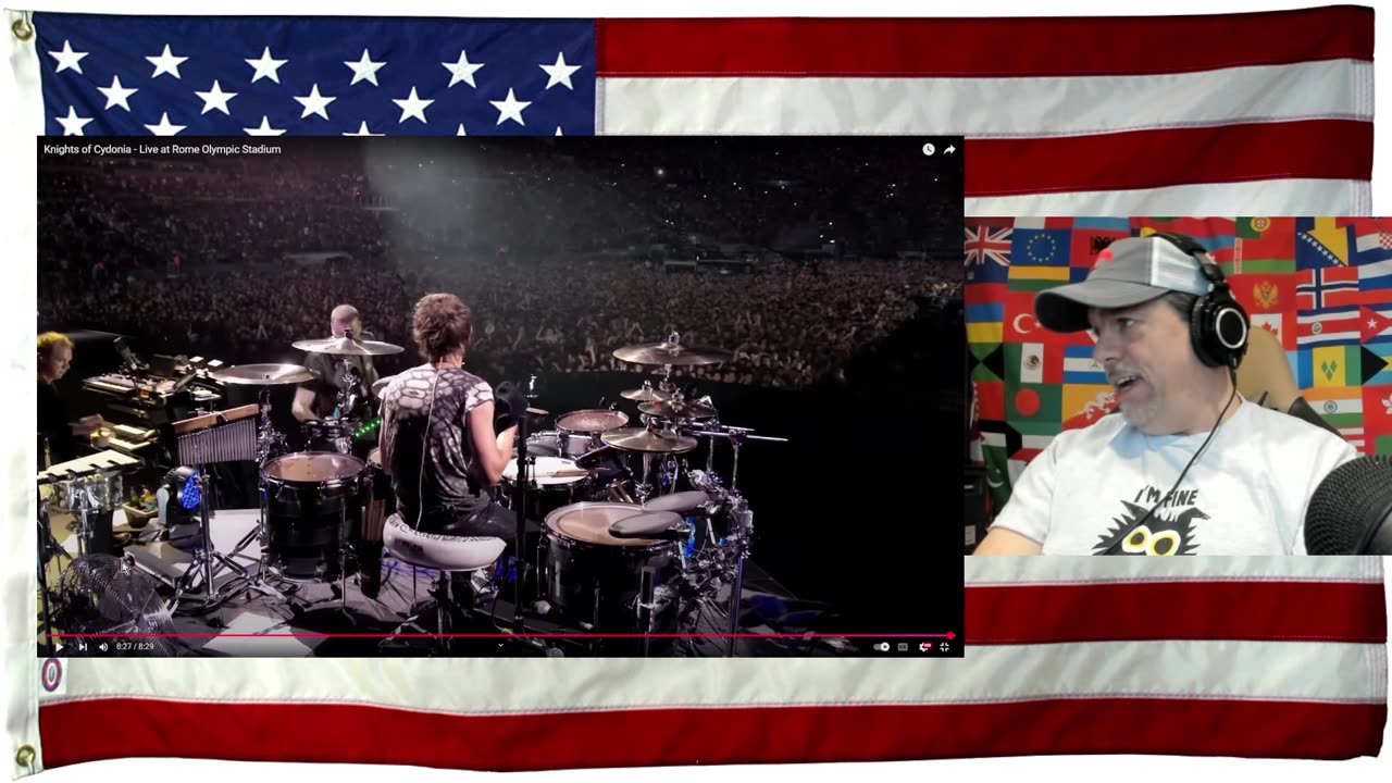 Knights of Cydonia - Live at Rome Olympic Stadium - REACTION