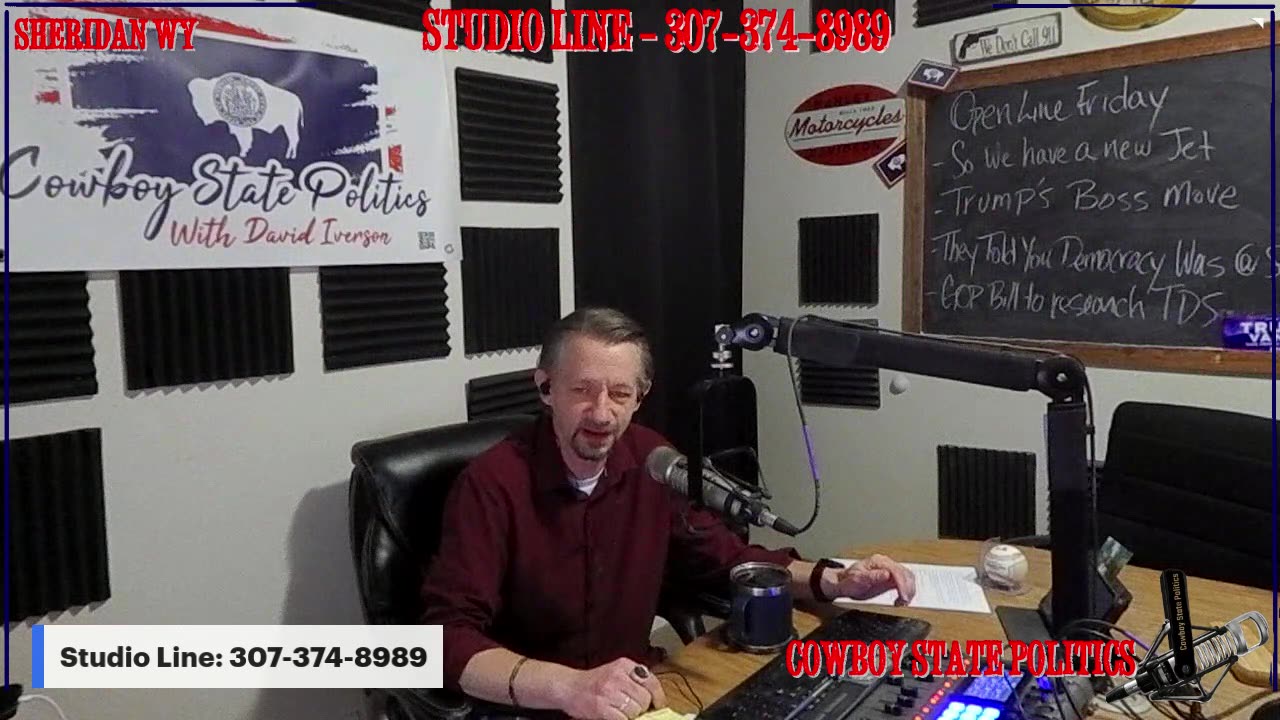 Cowboy State Politics Live May 23 Open Line Friday!