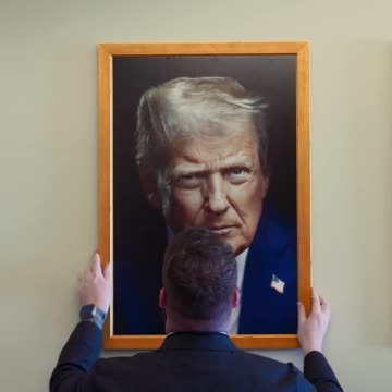 New presidential portrait just dropped by the White House