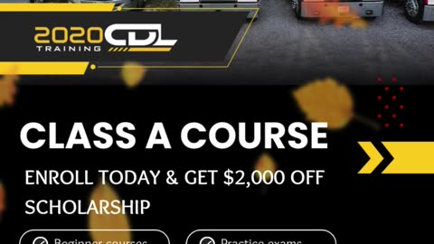 2020 CDL Training – CDL Class A & B Courses in Fredericksburg, VA