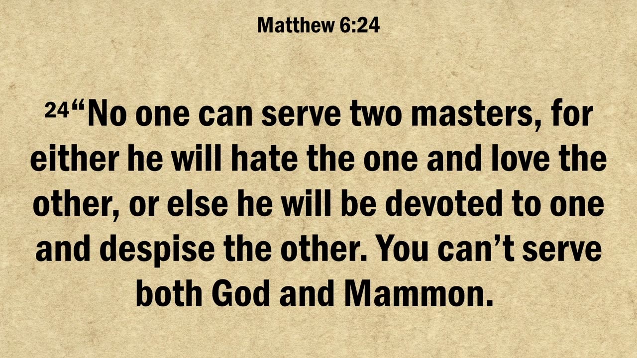 Matthew 6