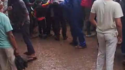 High voltage Football match