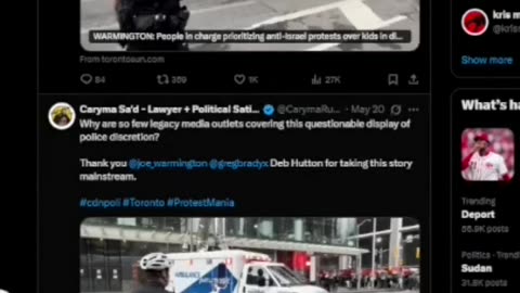 Why Canadian Media Is Ignoring Anti-Israel Protests