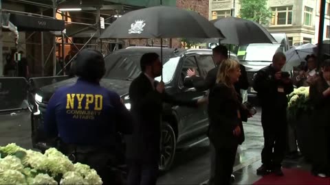 Stars Make a Statement: Departing The Carlyle for the Met Gala’s Red Carpet