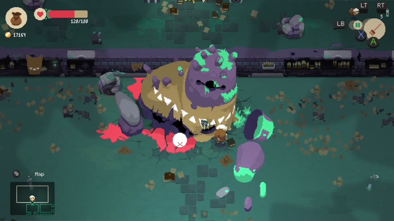 Moonlighter - Golem Dungeon - Golem King