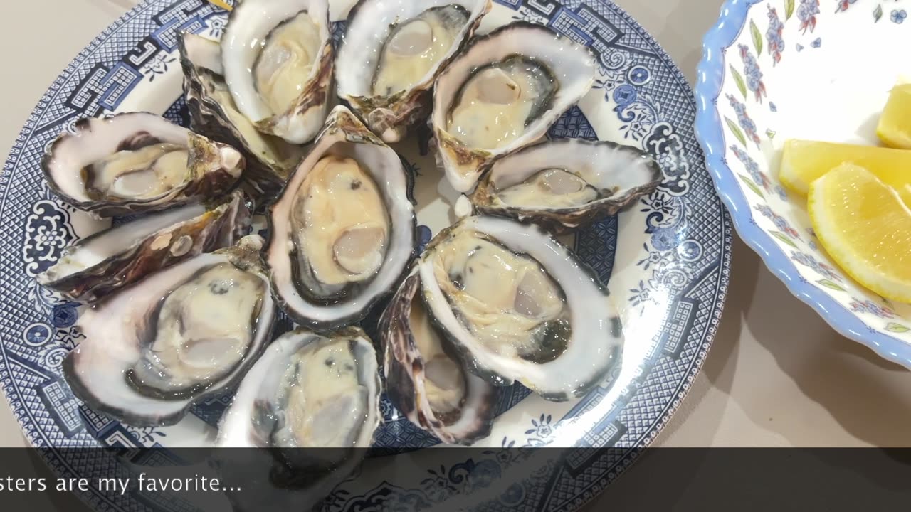 Delicious Oysters...