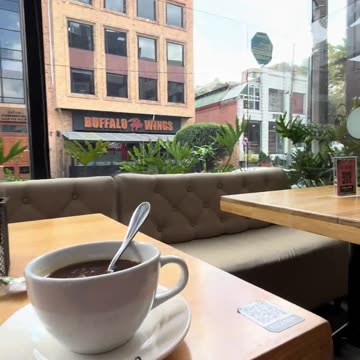 Morning Coffee In Bogota, Colombia