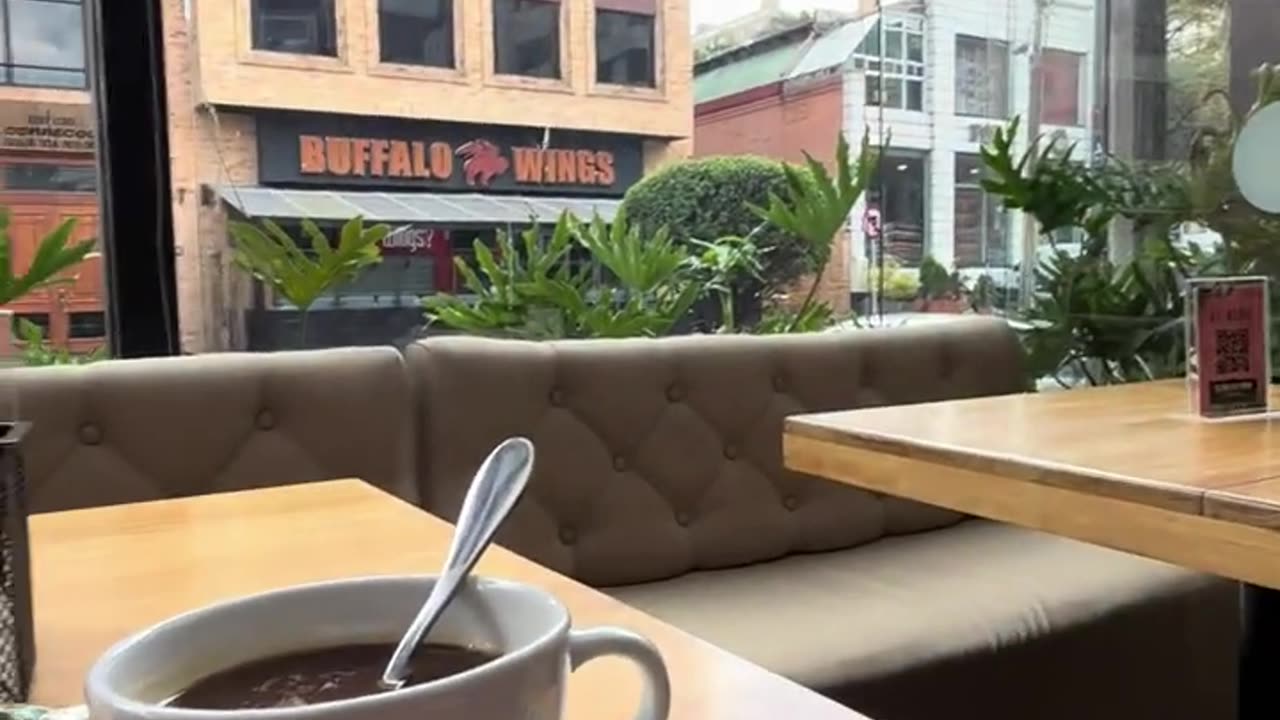 Morning Coffee In Bogota, Colombia