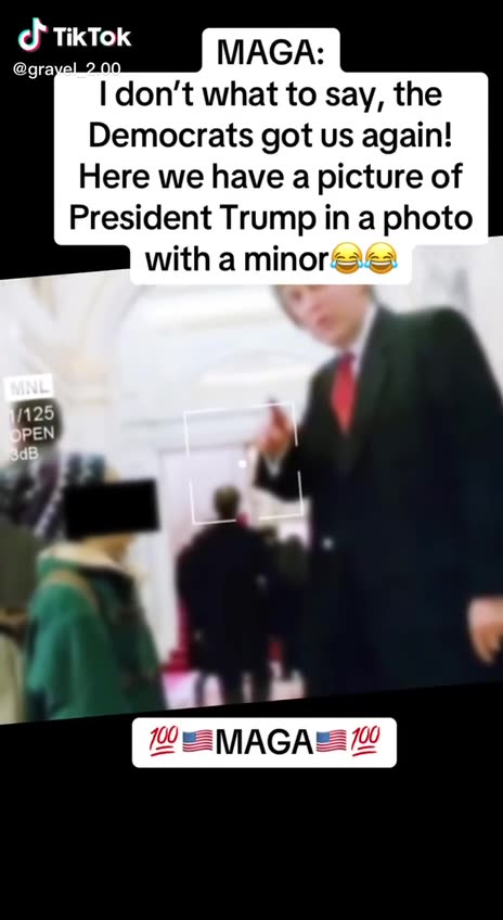 Explosive new photo from Epstein Island - this is the end of Trump