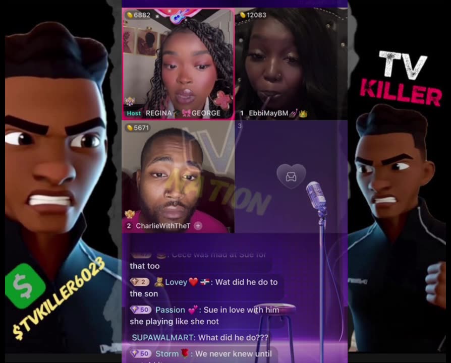 PINK TABLE TALKS TRAP CEECEE & LYSOL