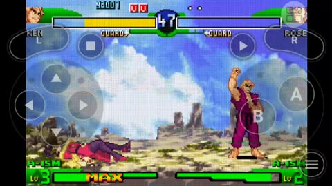Gameplay Street figther alpha 3