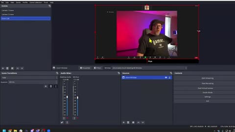 Multiple camera set up in OBS