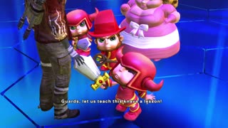 PlayStation All-Stars Battle Royale Arcade Mode: Evil Cole vs. Fat Princess Cutscene