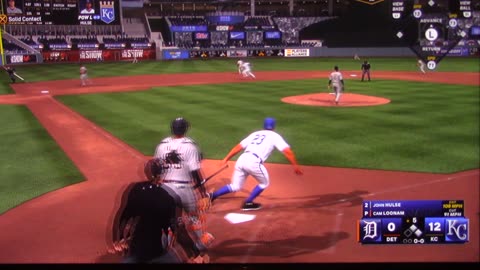 MLB The Show: Kansas City Royals vs Detroit Tigers (S20 G120)