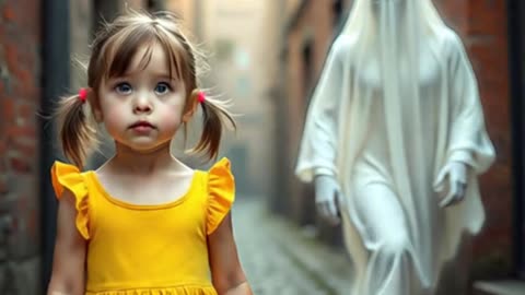 A CHILD WALKING NEAR IN GOEST