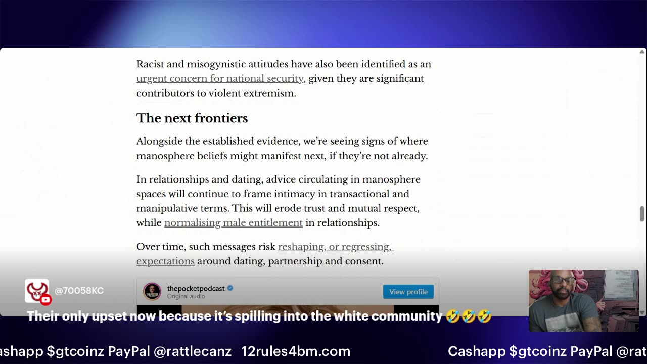 Hit piece Wednesday ep2: Backhanded acknowledgement