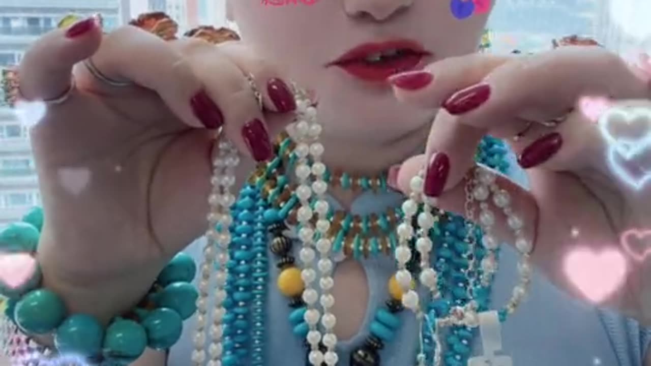 250509-15 Fantastic Set: Natural Turquoise & Pearls