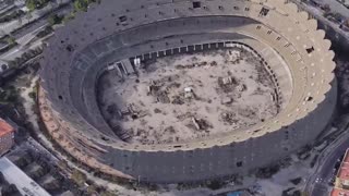 The World's Biggest Uncompleted Football Stadium