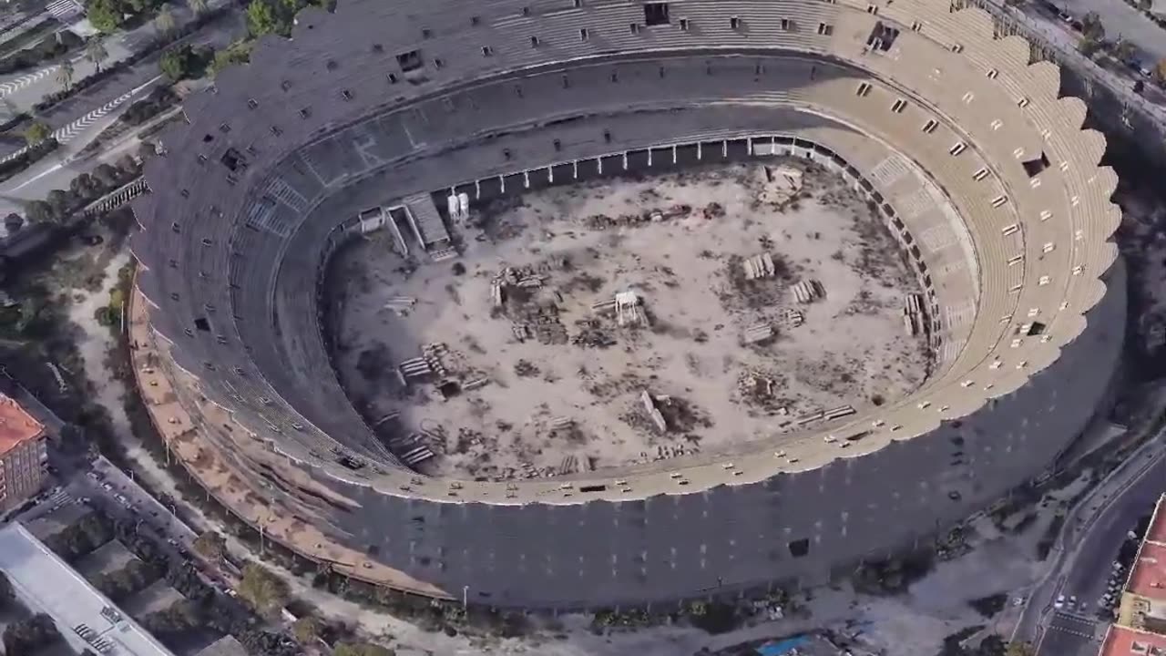 The World's Biggest Uncompleted Football Stadium