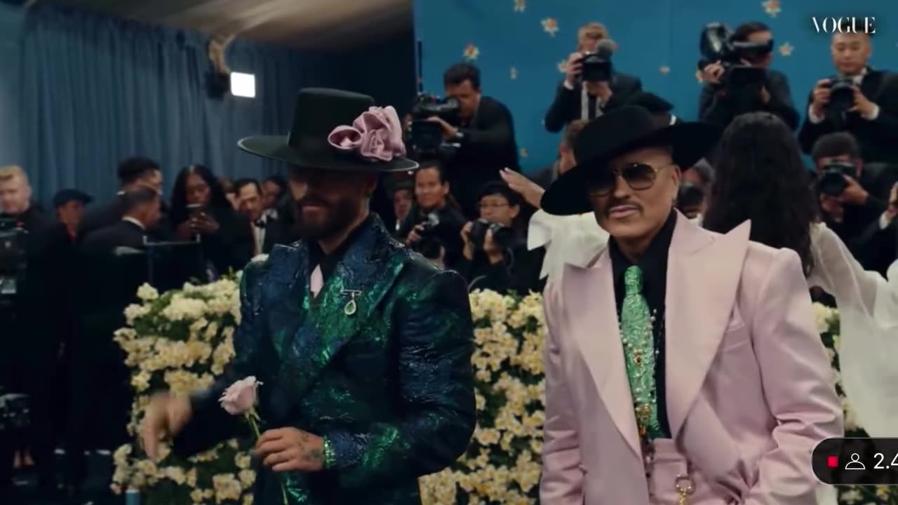 Met Gala 2025 Maluma and Willy Chavarria
